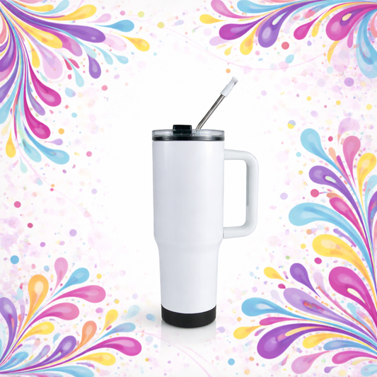 40oz Big Swig Tumbler (Handle) - Design your Own