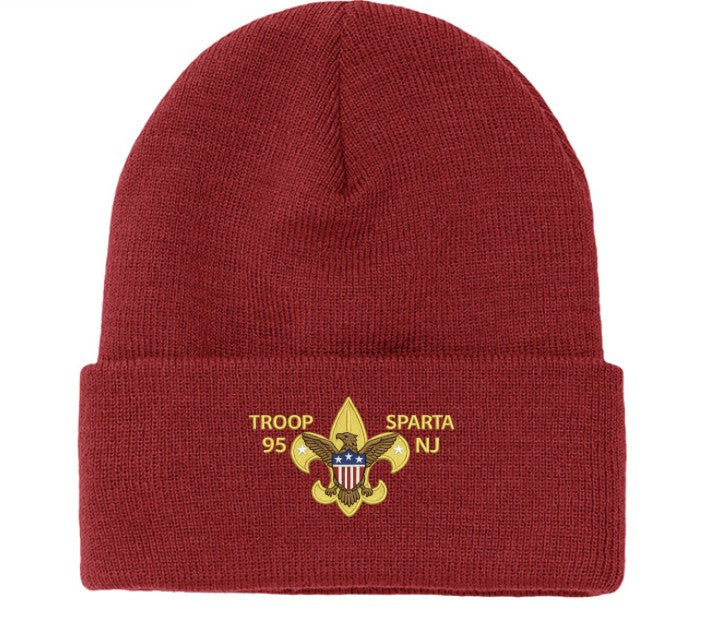 Troop 95 Embroidered Beanie