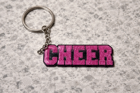 "Cheer" Bag Tag