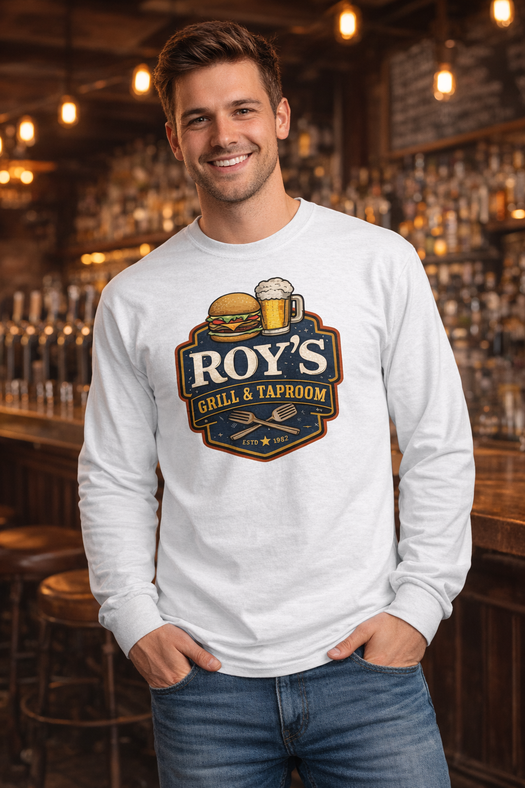 Adult Long Sleeve T-Shirt - Design your Own