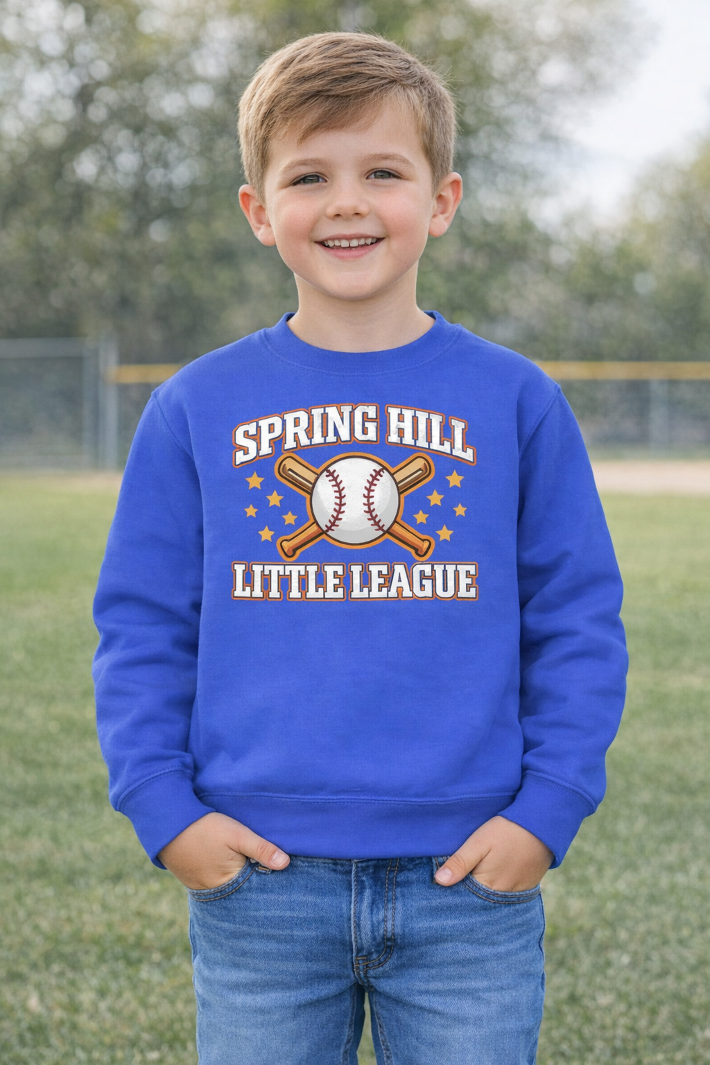 Youth Crewneck Sweatshirt - Design your Own