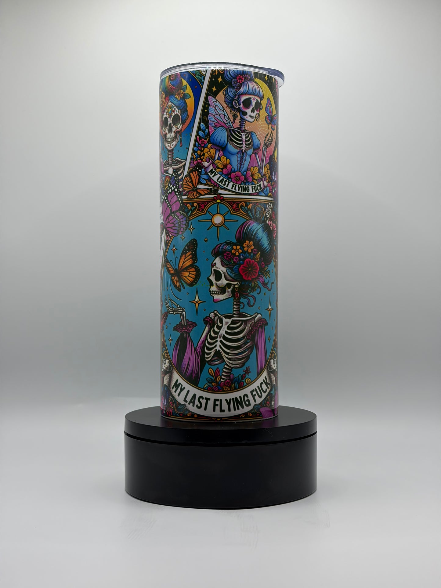 My Last Flying Fuck Skeleton 20oz Skinny
