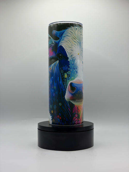 Rainbow Cow 20oz Skinny