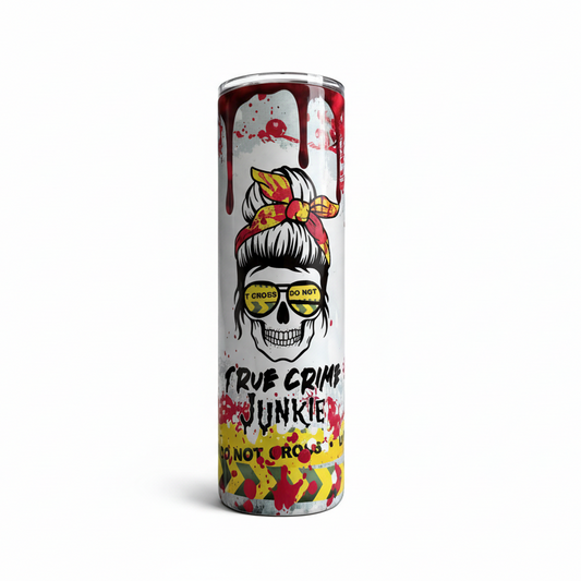 True Crime Junkie 20oz Skinny