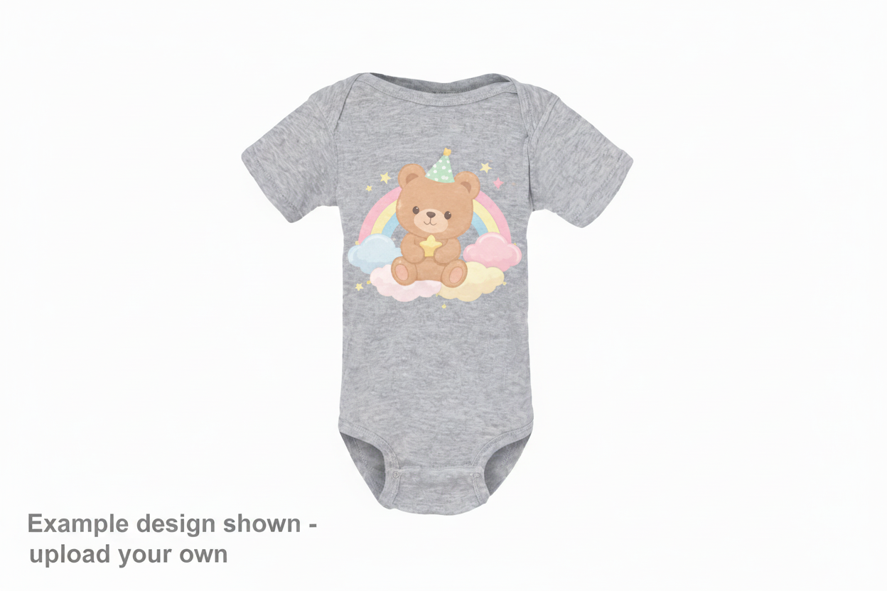 Infant Baby Rib Bodysuit - Design your Own