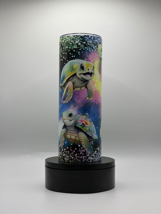 Rainbow Turtles 20oz Skinny