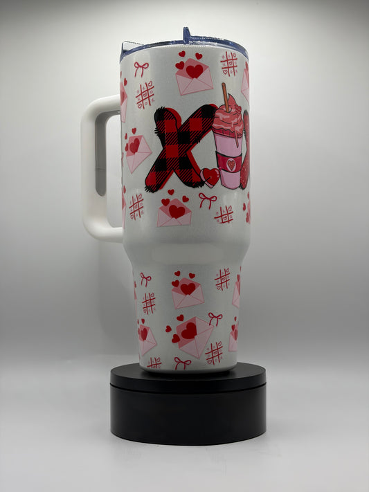 Valentine XOXO 40oz Big Swig