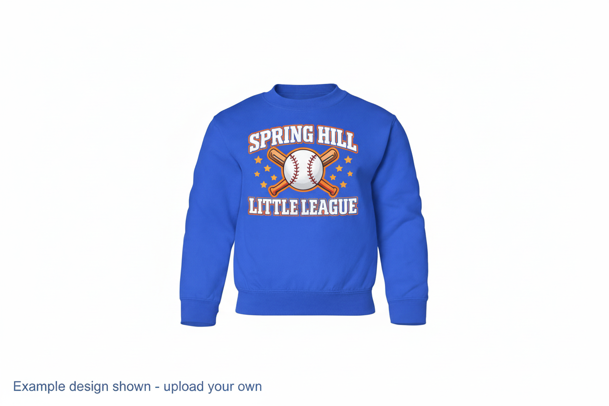 Youth Crewneck Sweatshirt - Design your Own
