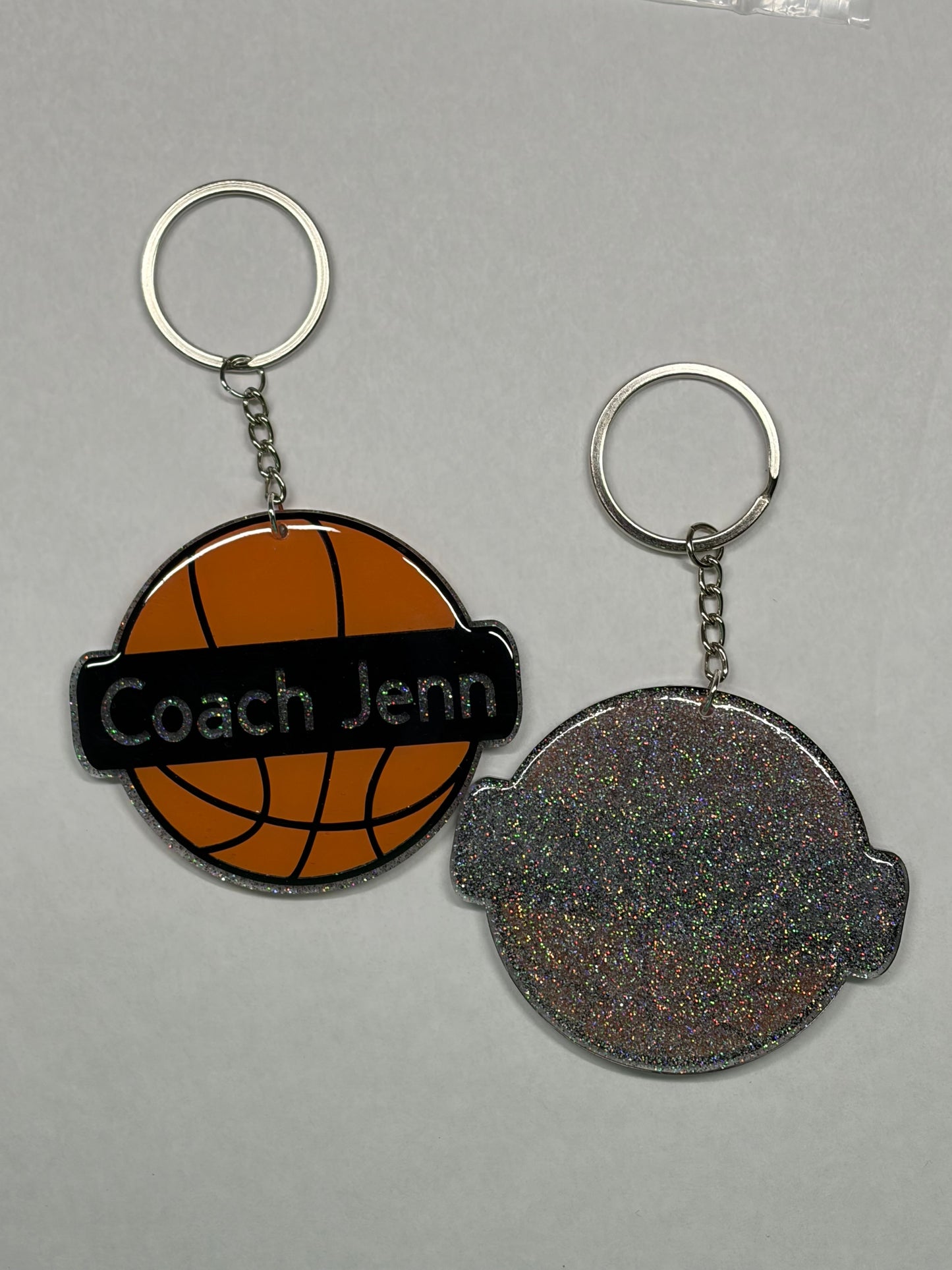 3" Basketball Bag Tags