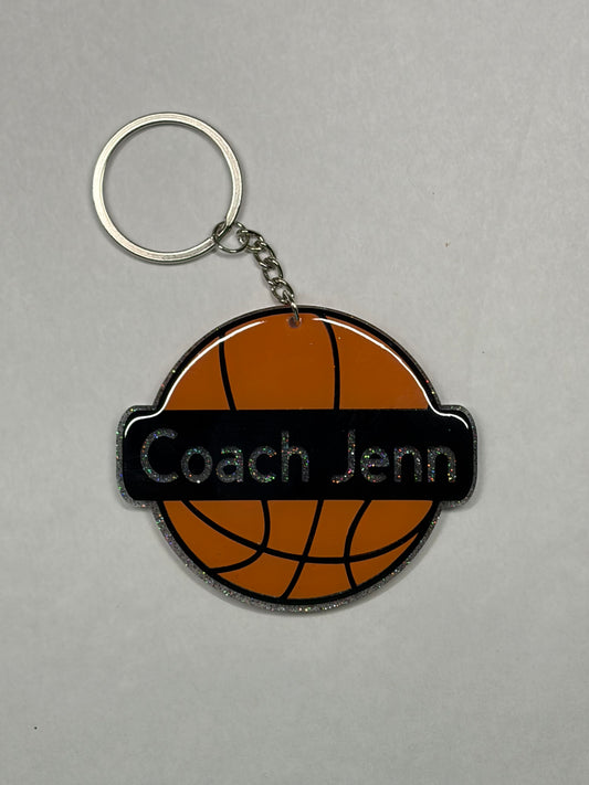 3" Basketball Bag Tags