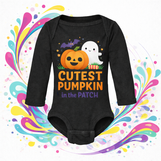 Infant Long Sleeve Body Suit - Design you Own