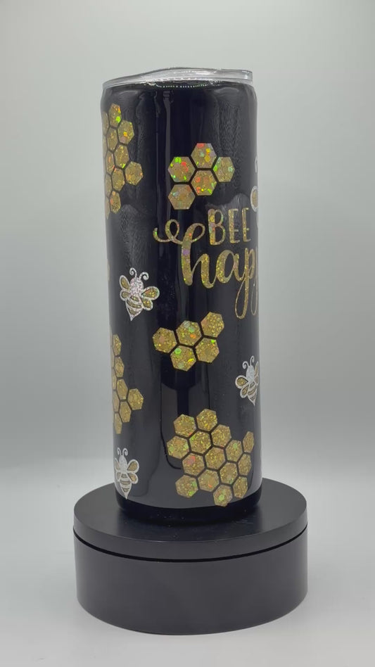 Bee Happy 20oz Skinny