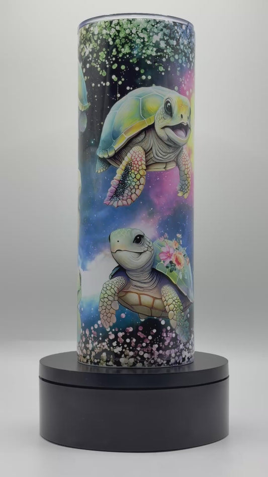 Rainbow Turtles 20oz Skinny