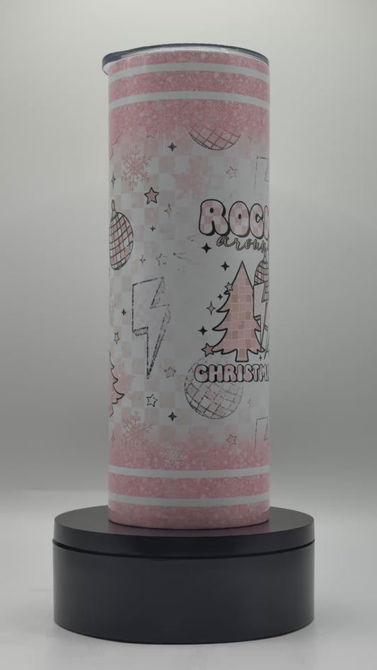 Rockin Around the Christmas Tree 20oz Skinny