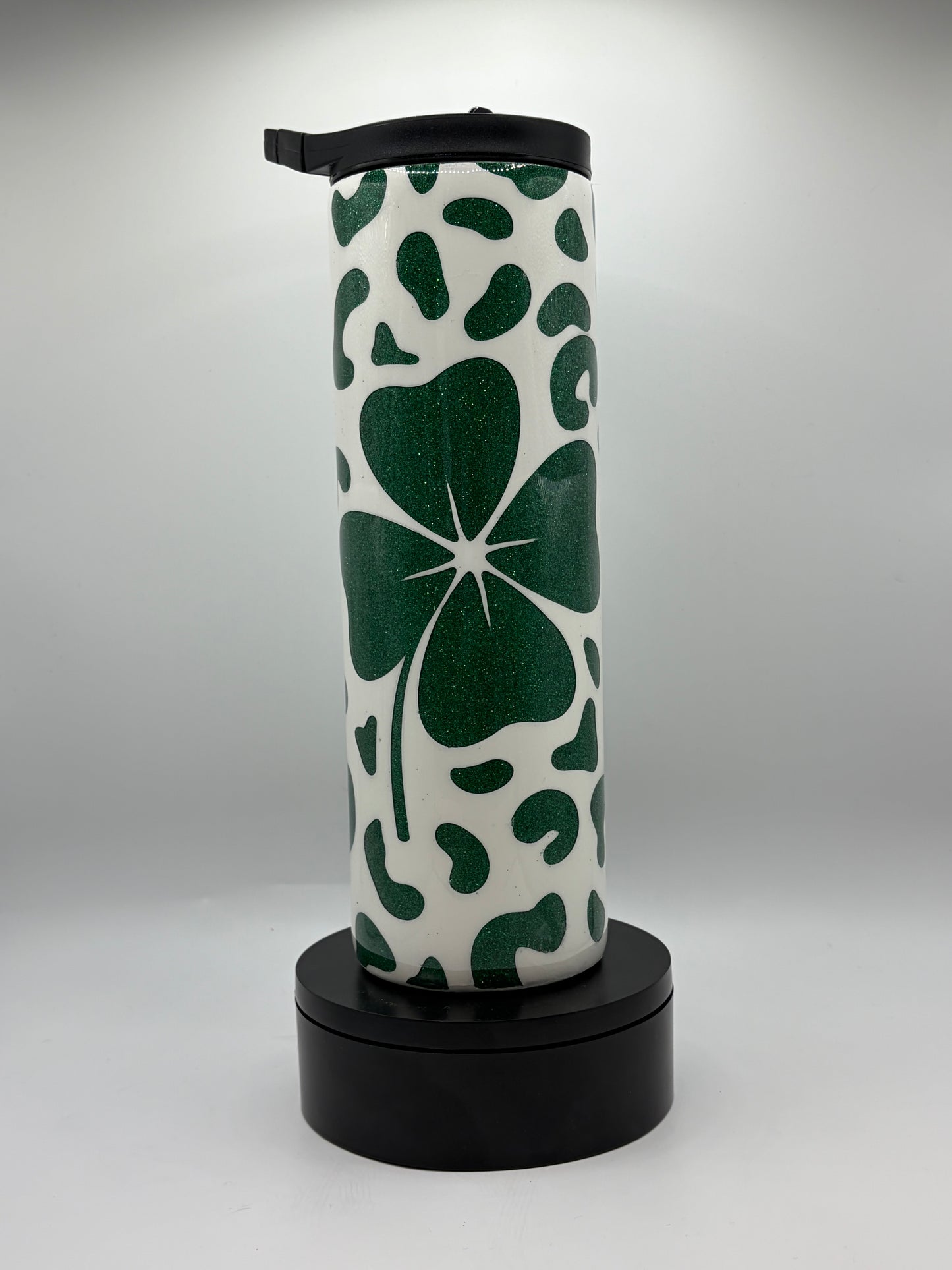 St. Patricks Day Leopard Clover 30oz Duo