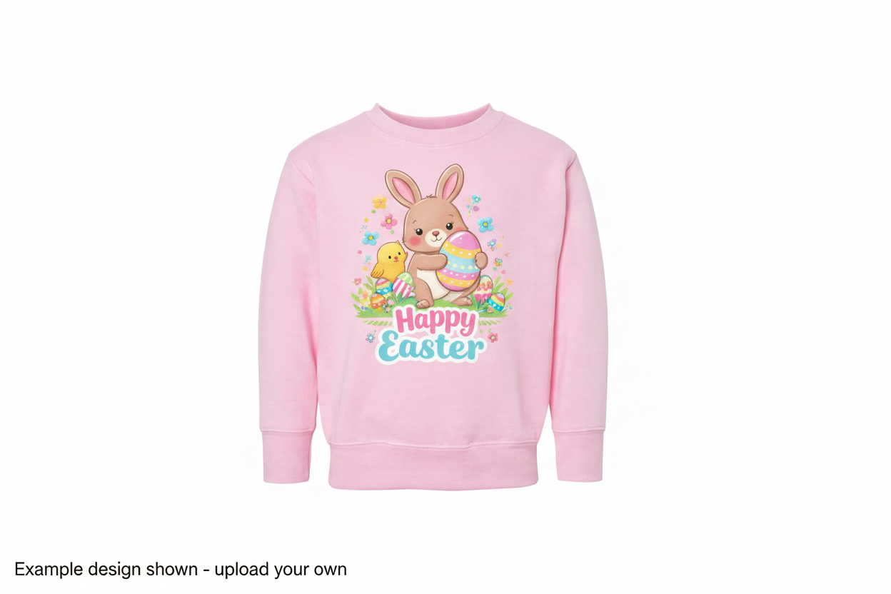 Toddler Crewneck Sweatshirt - Design your Own